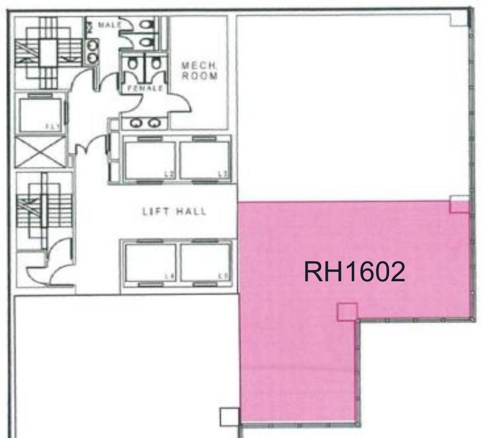 Unit 1602 floor plan